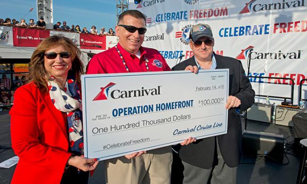 Carnival Freedom’s Arrival In Galveston Marked