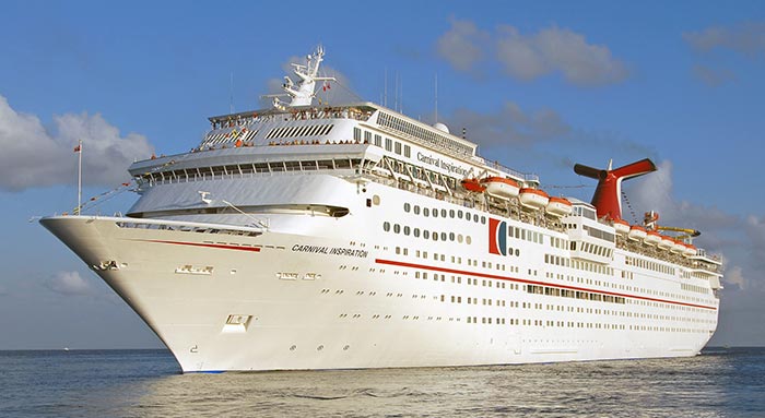 Carnival Inspiration To Undergo Multi-Million-Dollar Renovation