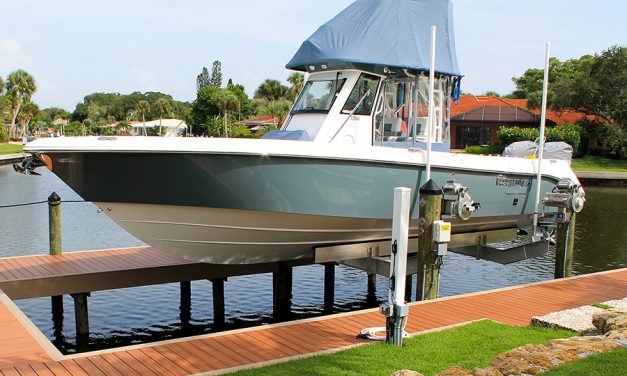 Unique Boat Lifts Ease Boarding, Keep The View
