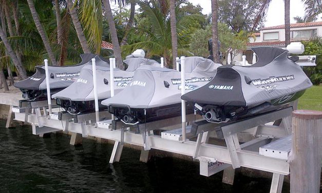 Storing A PWC On A Lift Is Easier, Faster And Safer